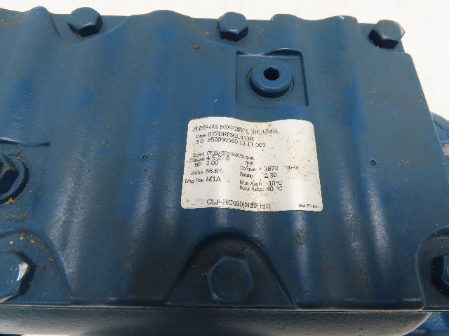 Sew-Eurodrive S77DRE90L4/DH Variable Speed Gearmotor 4.5-27 RPM 66:1 LH 2Hp 460V