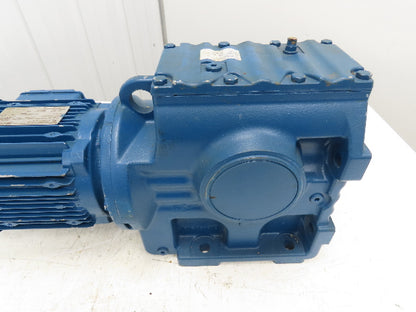 Sew-Eurodrive S77DRE90L4/DH Variable Speed Gearmotor 4.5-27 RPM 66:1 LH 2Hp 460V