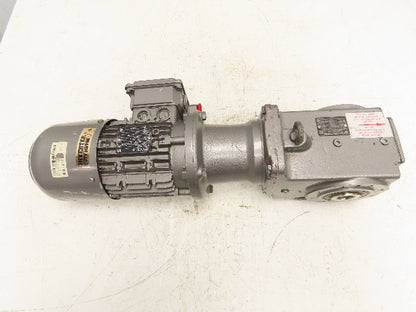 Nord SK 92372AZD N56C-80L/4 Gearmotor 38:1 Reducer 42 RPM Hollow Shaft 1Hp 460V