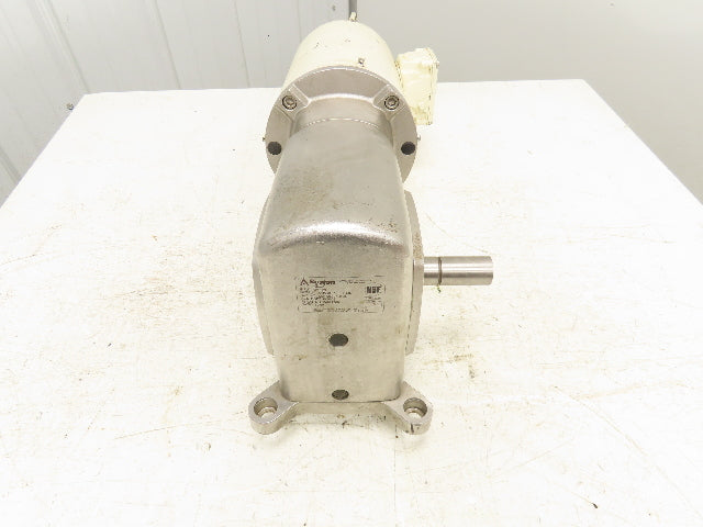 Boston Gear SSF72660KB5GS Stainless Washdown Gearmotor 60:1 28 RPM 120V 1PH 56C