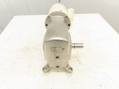 Boston Gear SSF72660KB5GS Stainless Washdown Gearmotor 60:1 28 RPM 120V 1PH 56C