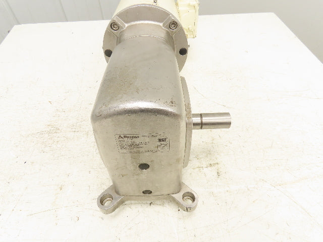 Boston Gear SSF72660KB5GS Stainless Washdown Gearmotor 60:1 28 RPM 120V 1PH 56C