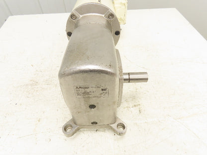 Boston Gear SSF72660KB5GS Stainless Washdown Gearmotor 60:1 28 RPM 120V 1PH 56C