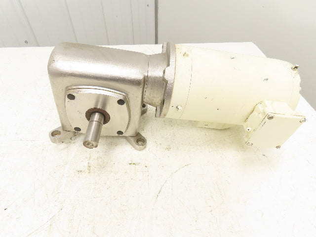 Boston Gear SSF72660KB5GS Stainless Washdown Gearmotor 60:1 28 RPM 120V 1PH 56C
