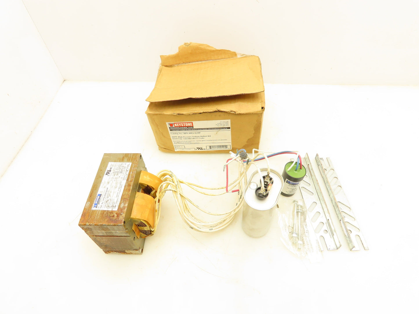 Keystone HPS-400A-Q-HP Ballast Kit 400W High Pressure Sodium Quad Tap 120-277V