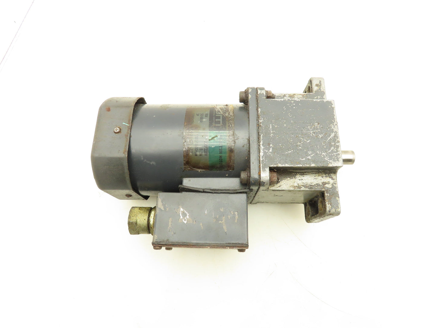 Oriental 51K90GU-ST2F Induction Gearmotor 90W 220V 3PH with 9:1 Gearhead 5GU9K