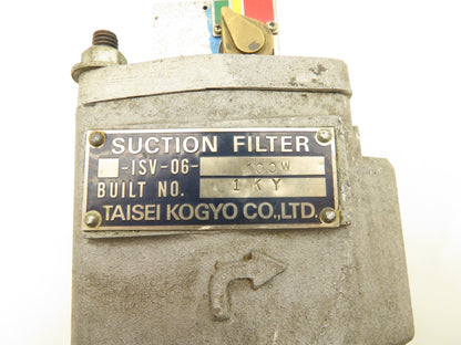Taisei Kogyo ISV-06-100W Hydraulic Suction Line Filter