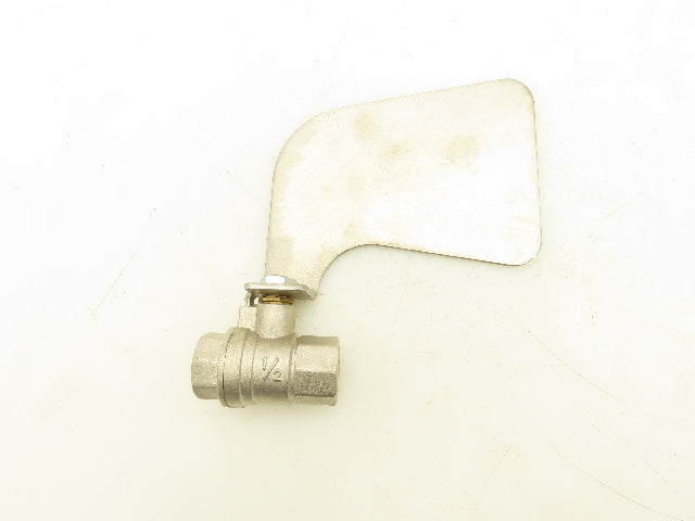 Speakman Eyewash Push Handle W/Stainless Steel Ball Valve 1/2" 600 PSI