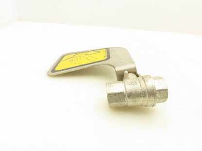 Speakman Eyewash Push Handle W/Stainless Steel Ball Valve 1/2" 600 PSI