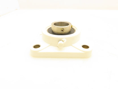 Kilian KNR-F206 1-3/16" Flange Bearing 4-Bolt No-Rust Plastic Washdown Housing