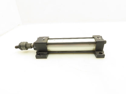 Numatics S2AK-05A1B-BAA2 Pneumatic Air Cylinder 1.5" Bore x 5" Stroke Foot Mount