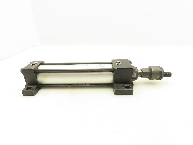 Numatics S2AK-05A1B-BAA2 Pneumatic Air Cylinder 1.5" Bore x 5" Stroke Foot Mount