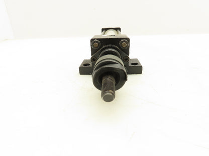 Numatics S2AK-05A1B-BAA2 Pneumatic Air Cylinder 1.5" Bore x 5" Stroke Foot Mount