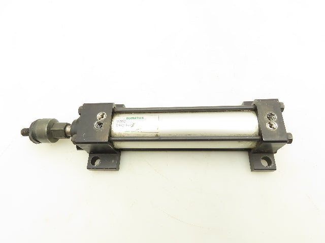 Numatics S2AK-05A1B-BAA2 Pneumatic Air Cylinder 1.5" Bore x 5" Stroke Foot Mount