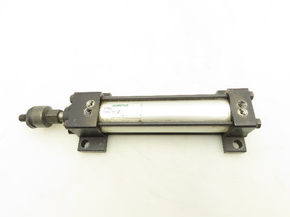 Numatics S2AK-05A1B-BAA2 Pneumatic Air Cylinder 1.5" Bore x 5" Stroke Foot Mount