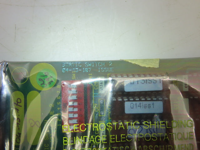 Chloride 04-13-107 Static Switch Board