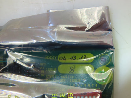 Chloride 04-13-107 Static Switch Board