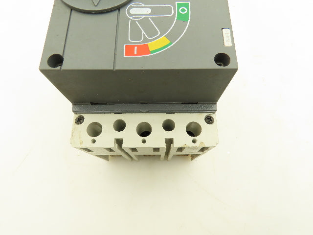 ABB S3N Circuit Breaker Trip Sace S3 600VAC 50A 3 Pole With 10-3/4" Shaft