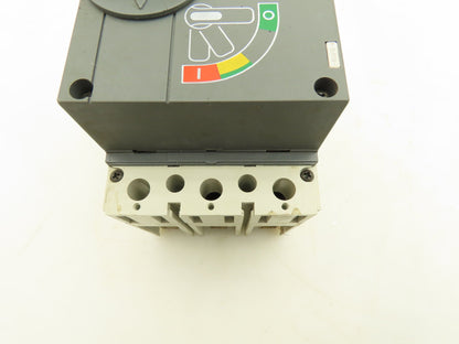 ABB S3N Circuit Breaker Trip Sace S3 600VAC 50A 3 Pole With 10-3/4" Shaft