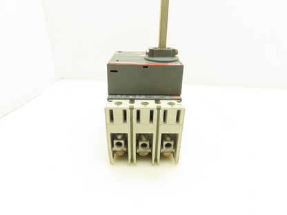 ABB S3N Circuit Breaker Trip Sace S3 600VAC 50A 3 Pole With 10-3/4" Shaft