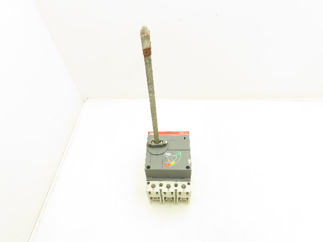 ABB S3N Circuit Breaker Trip Sace S3 600VAC 50A 3 Pole With 10-3/4" Shaft