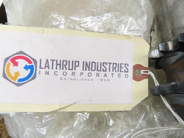 Lathrup 2.5"x 45.5" BF Chain Drive Double Sprocket Steel Conveyor Roller