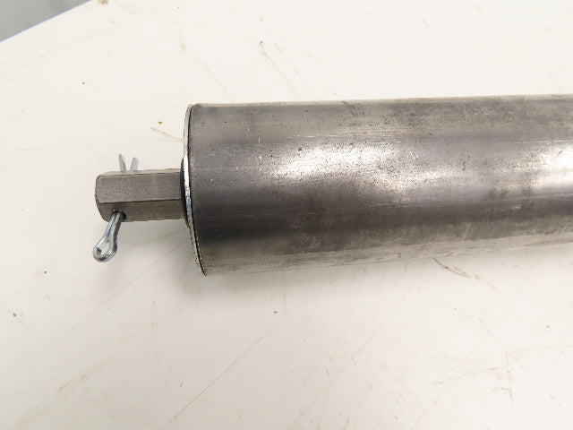 Lathrup 2.5"x 45.5" BF Chain Drive Double Sprocket Steel Conveyor Roller