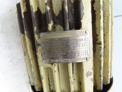 Fuji Electric MPF2097G  90L Metric AC Motor 1.5kW 2Hp 4P 1500/6000 RPM 200V 3PH