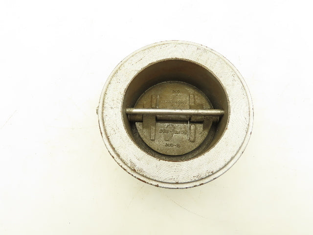Gulf Valve MB15-2021-SR 3" Wafer Check Valve Spring Loaded Double Door