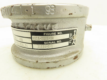 Gulf Valve MB15-2021-SR 3" Wafer Check Valve Spring Loaded Double Door