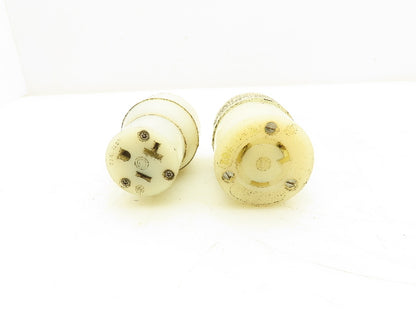 Hubbell HBL21CM28 HBL2129 Plug Adaptor 5-15P To L5-20P And L5-20P To 5-20P Set