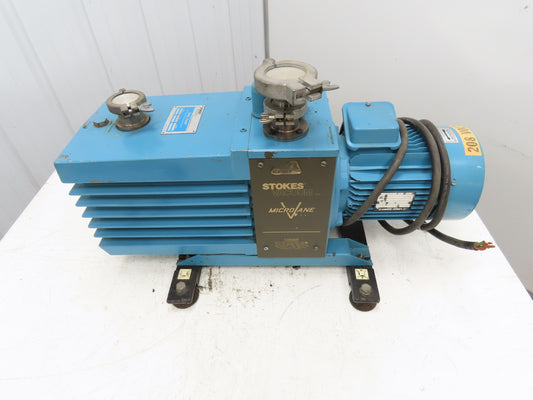 Stokes 017-241 MicroVane Rotary Vane Vacuum Pump 37 CFM 2Hp 230/460V 3PH
