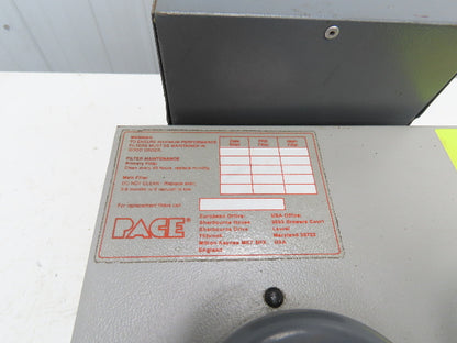 PACE 8888-0825 Fume Extractor Multi Arm Evac II W/ Exhaust 110V Frequency 60 1PH