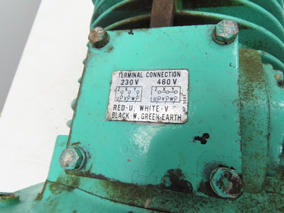 Cleveland RE-24-6B Industrial Rotary Electric Vibrator 6-Pole 1200 RPM 230/460V