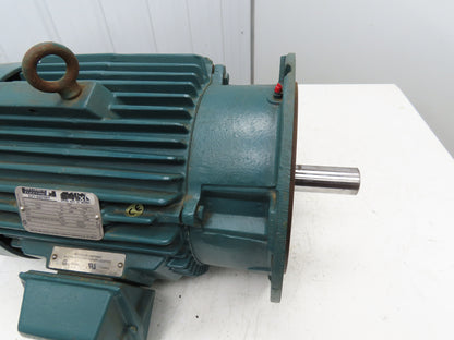 Reliance 841XL Severe Duty AC Motor 15Hp 13A 3500 RPM 575V 3PH 254TD Flange