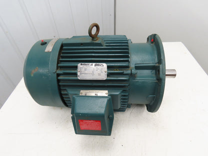 Reliance 841XL Severe Duty AC Motor 15Hp 13A 3500 RPM 575V 3PH 254TD Flange