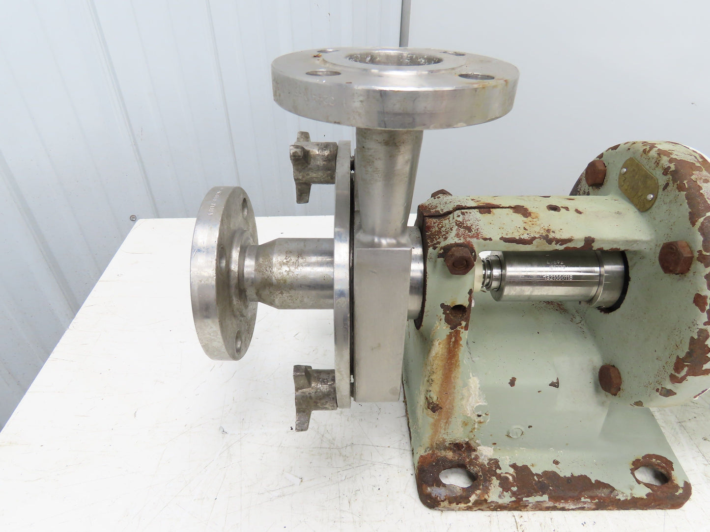 Fristam FP722-135 Stainless Centrifugal Pump 2"x1.5" Flanged 5Hp 460V FP-Series