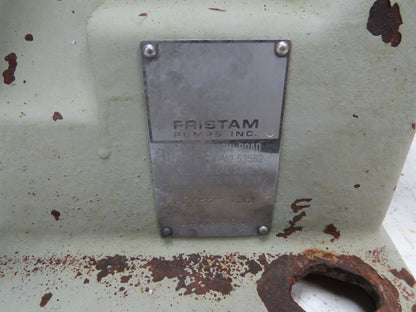 Fristam FP722-135 Stainless Centrifugal Pump 2"x1.5" Flanged 5Hp 460V FP-Series
