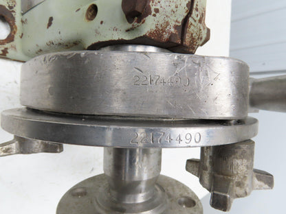 Fristam FP722-135 Stainless Centrifugal Pump 2"x1.5" Flanged 5Hp 460V FP-Series