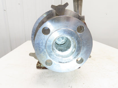 Fristam FP722-135 Stainless Centrifugal Pump 2"x1.5" Flanged 5Hp 460V FP-Series