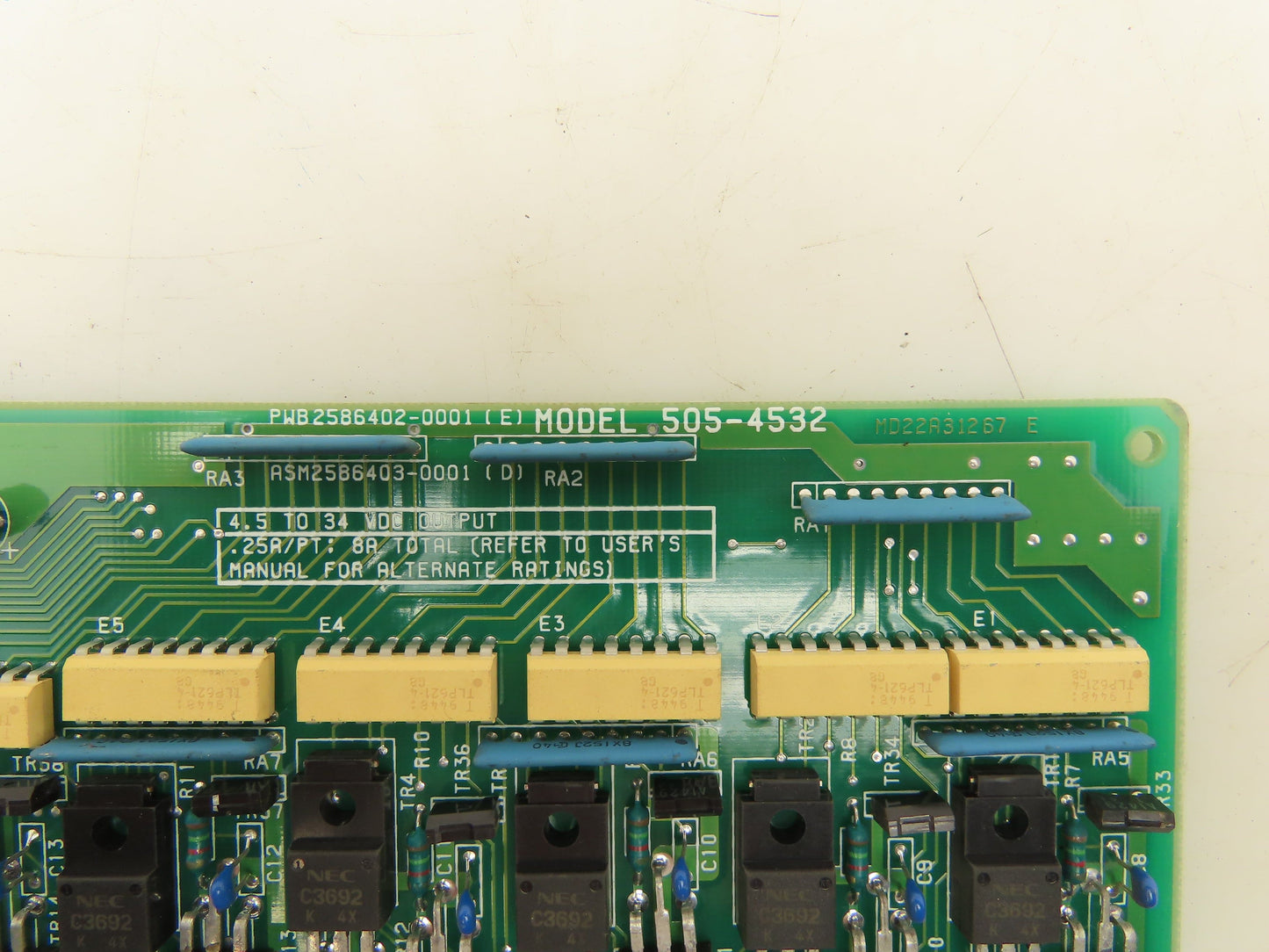 Siemens 505-4532 Output Module 1/2A DC Output Lot Of 4