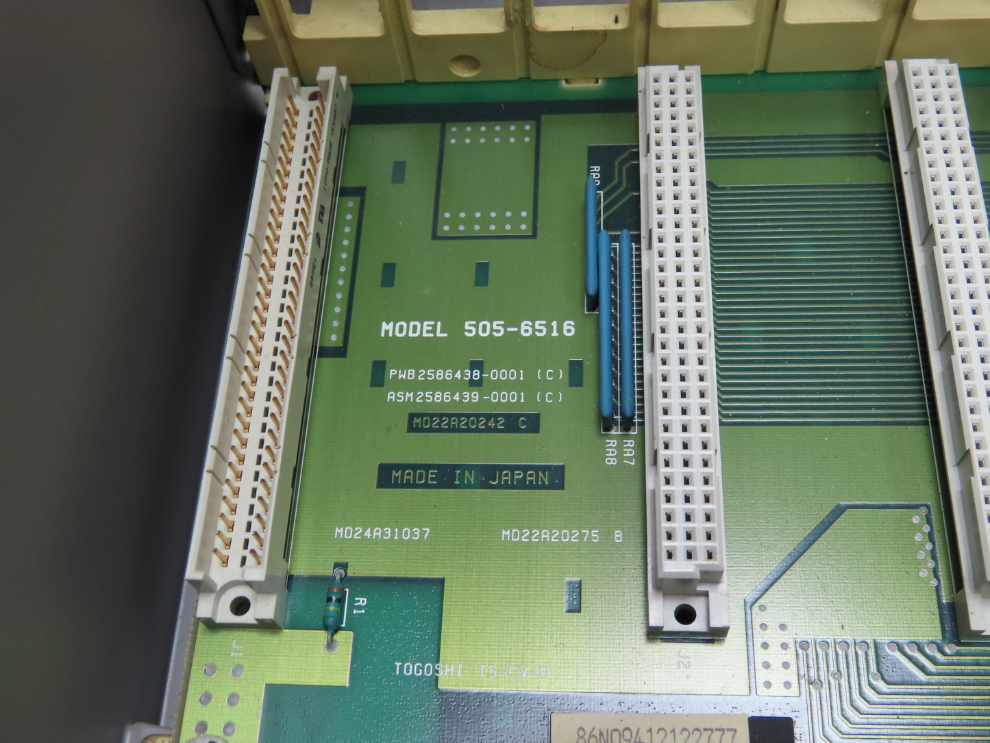 Siemens 505-6516 Slot board with chassis Lot Of 2