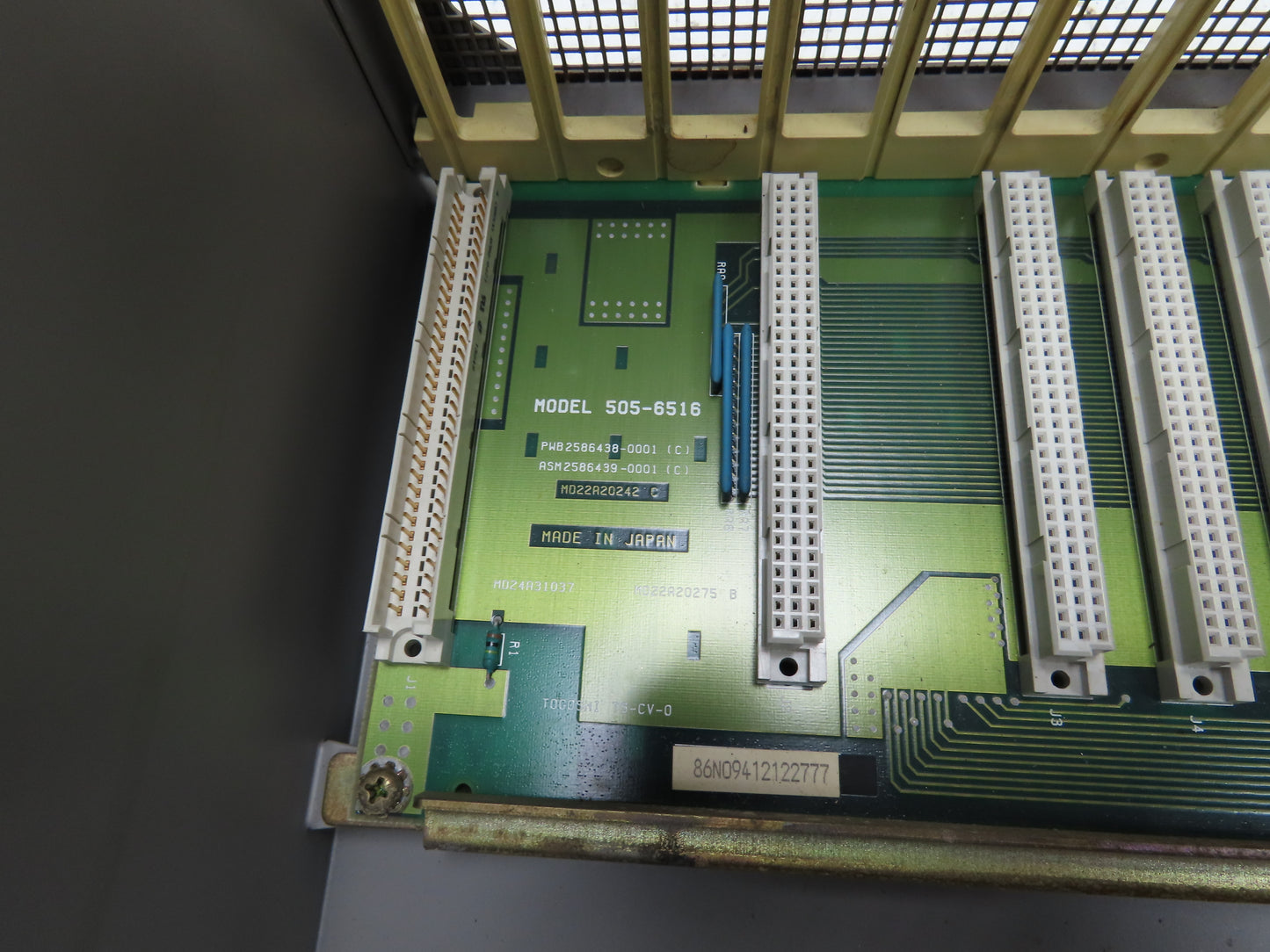 Siemens 505-6516 Slot board with chassis Lot Of 2