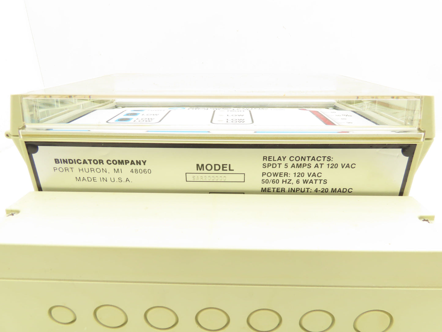 Silomaster Bindicator AR-1000 Level Sensor Indicator Panel SAR200000
