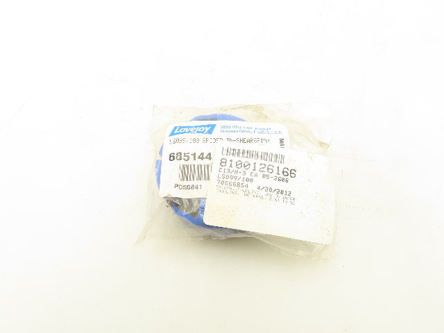 Lovejoy LS099/100 Jaw Coupling Spider In-Shear 6 Pin