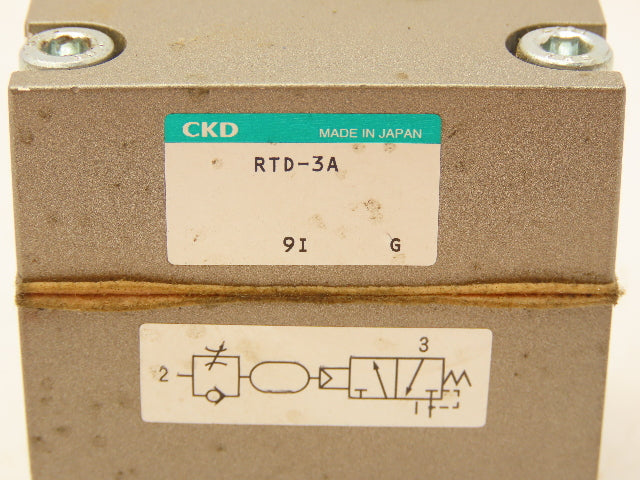 CKD RTD3A Air Timer Working And Pilot Pressure Range MPA 0.25-0.8