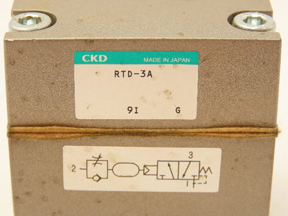 CKD RTD3A Air Timer Working And Pilot Pressure Range MPA 0.25-0.8