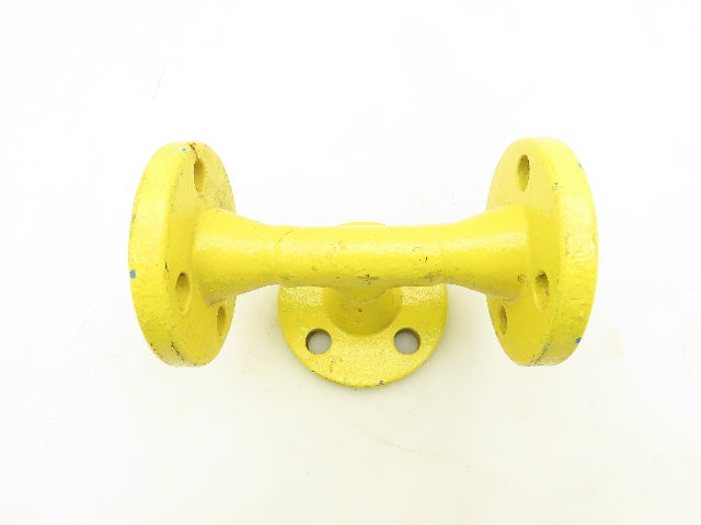 Boltex 3-Way Tee Fitting Valve 1" Flanged 4-Bolt Class 300
