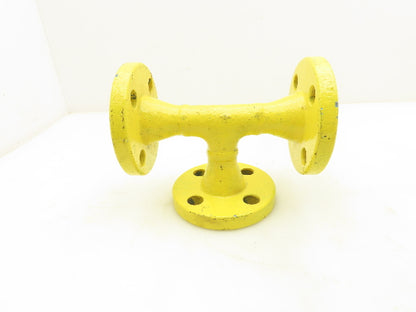 Boltex 3-Way Tee Fitting Valve 1" Flanged 4-Bolt Class 300