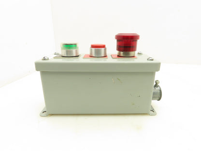 Rittal Electromate E3PBGM Industrial Control Panel Enclosure 3 Button